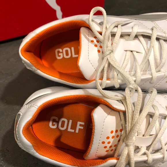 Puma ~ Titantour Cleated Jr Golf Shoe ~ Boys Size 5 - Picture 2 of 9